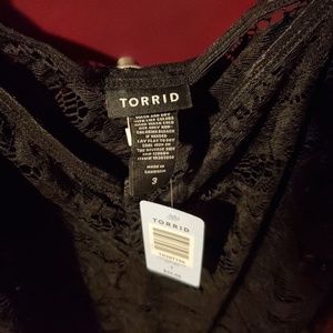 torrid Tops - Torrid Black Lace Tanktop torrid Tops - Torrid Black Lace Tanktop